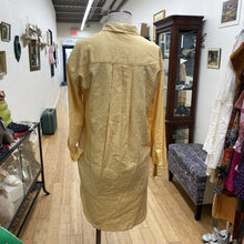 Load image into Gallery viewer, RW&CO linen/blend shirt dress XXS