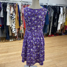 Load image into Gallery viewer, Lindy Bop tea print dress 10