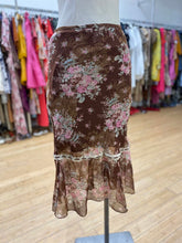 Load image into Gallery viewer, Free People sheer overlay skirt 2
