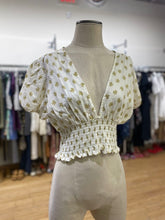 Load image into Gallery viewer, Faithfull the Brand smocked top 6