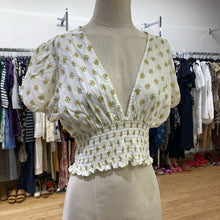 Load image into Gallery viewer, Faithfull the Brand smocked top 6
