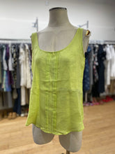 Load image into Gallery viewer, Dana Buchman linen top 8 NWT