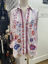 Load image into Gallery viewer, Johnny Was embroidered button up XS