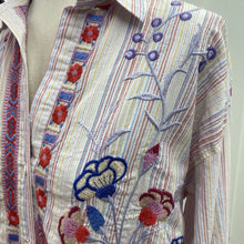 Load image into Gallery viewer, Johnny Was embroidered button up XS