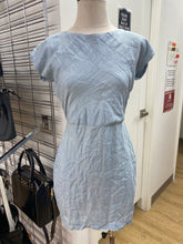 Load image into Gallery viewer, Valerie Dumaine chambray dress S