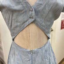Load image into Gallery viewer, Valerie Dumaine chambray dress S