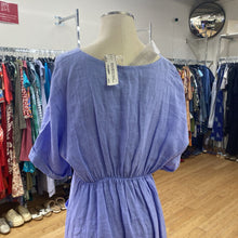 Load image into Gallery viewer, Pistache linen dress M