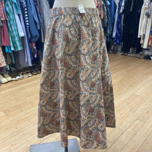 Load image into Gallery viewer, Simons Liberty Paisley skirt M