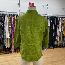Load image into Gallery viewer, Green linen shirt