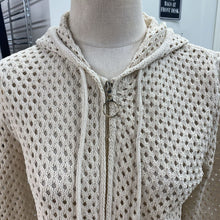 Load image into Gallery viewer, Greige beige open knit sweater S