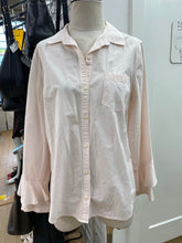 Load image into Gallery viewer, Banana Republic (outlet) Classic Fit pinstriped button up L