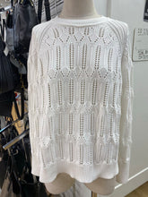 Load image into Gallery viewer, Holebrook Sweden open knit sweater XL
