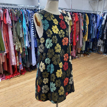 Load image into Gallery viewer, Cooperative metallic flowers dress L