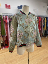 Load image into Gallery viewer, Alberto Makali beaded bomber jacket XL