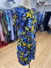 Load image into Gallery viewer, Aqua gathered dress XXL