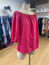 Load image into Gallery viewer, Michael Kors linen/blend top M