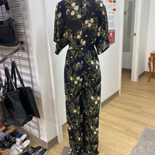 Load image into Gallery viewer, Reformation floral jumpsuit 12