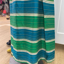 Load image into Gallery viewer, Roter Silk Vintage dress Brocade Dress With Cape 12 (fits like a S/M
