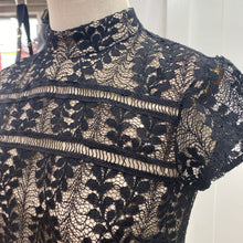 Load image into Gallery viewer, Tristan lace peplum top NWT S