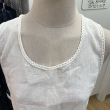 Load image into Gallery viewer, White linen tunic dress