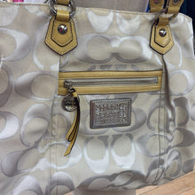 Load image into Gallery viewer, Coach logo handbag AS IS