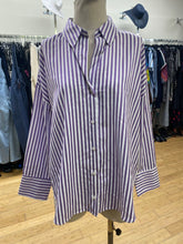Load image into Gallery viewer, Zara striped button up NWT L