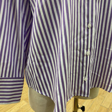 Load image into Gallery viewer, Zara striped button up NWT L