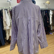 Load image into Gallery viewer, Zara striped button up NWT L