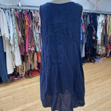 Load image into Gallery viewer, Cut Loose linen dress L