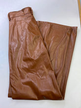 Load image into Gallery viewer, Enza Costa wide leg pleather pants 26