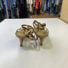 Load image into Gallery viewer, J Crew Greta Metallic sandals NWT 9