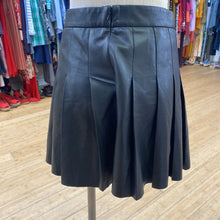 Load image into Gallery viewer, Sunday Best pleated pleather skirt 4