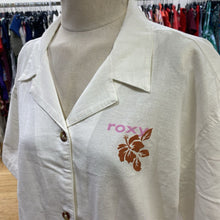 Load image into Gallery viewer, Roxy cotton/linen button up NWT XXL