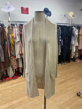 Load image into Gallery viewer, Massimo Dutti linen open cardi XS