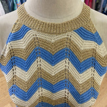 Load image into Gallery viewer, Floris metallic knit top S/M