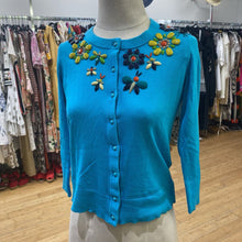 Load image into Gallery viewer, Kate Spade flower stones sweater S