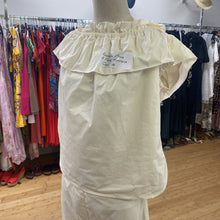 Load image into Gallery viewer, Custom made Cream Taffeta pants top set 10