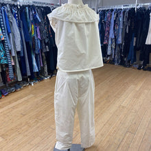 Load image into Gallery viewer, Custom made Cream Taffeta pants top set 10