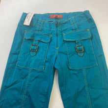 Load image into Gallery viewer, VM Jeans yellow stitching detail pants 38