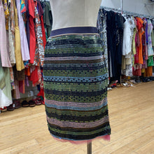 Load image into Gallery viewer, Schumacher skirt in silk & sequins 2