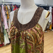 Load image into Gallery viewer, BEDO beaded silk dress O/S