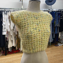 Load image into Gallery viewer, Yellow knit top XS