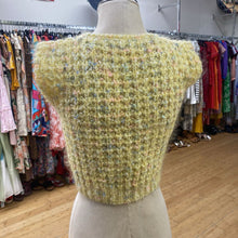 Load image into Gallery viewer, Yellow knit top XS