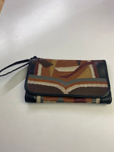Load image into Gallery viewer, Patchwork leather Vintage brown clutch