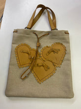 Load image into Gallery viewer, YSL Vintage Canvas hearts handbag