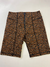 Load image into Gallery viewer, Free People leopard biker shorts S