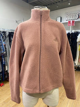 Load image into Gallery viewer, Adidas zip up teddy jacket L