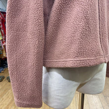 Load image into Gallery viewer, Adidas zip up teddy jacket L