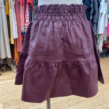 Load image into Gallery viewer, Anthropologie pull on pleather skirt NWT S