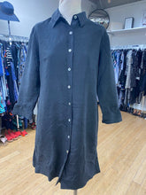 Load image into Gallery viewer, Silkland lined silk shirt dress S